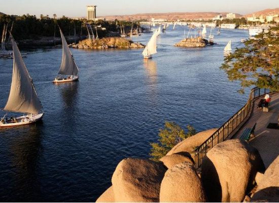 Río Nilo en Crucero