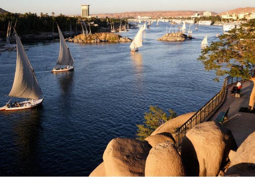 Río Nilo en Crucero